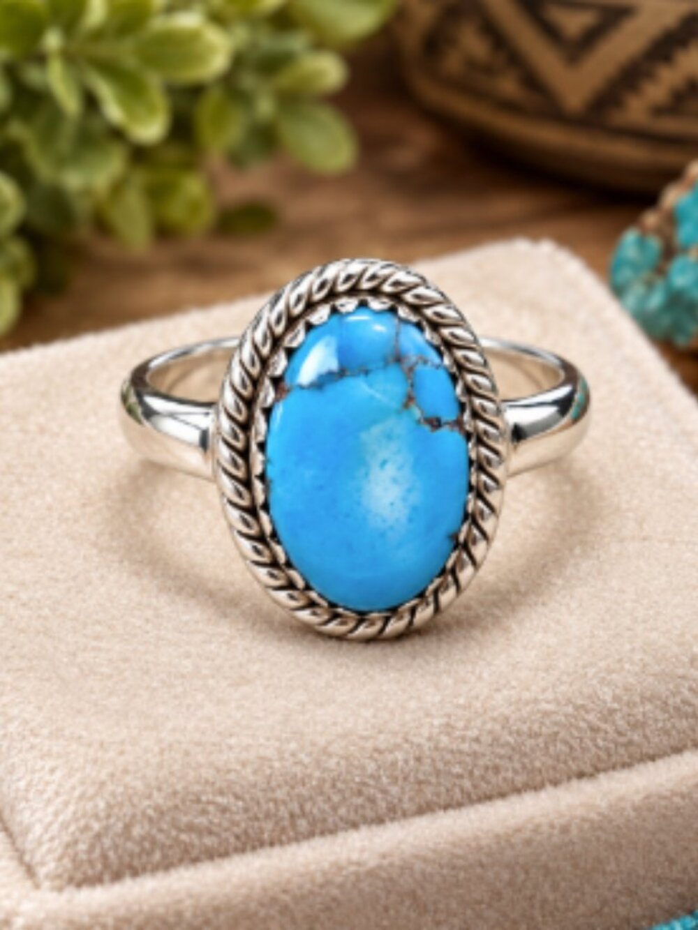 Most wanted stone Golden Hill Turquoise ring